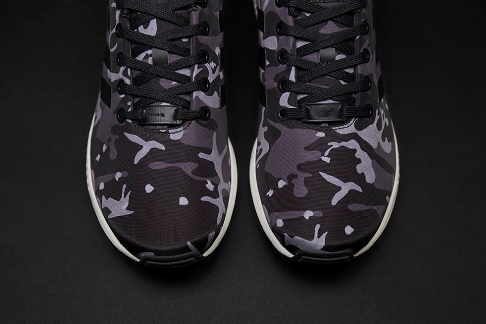 adidas zx flux camo femme